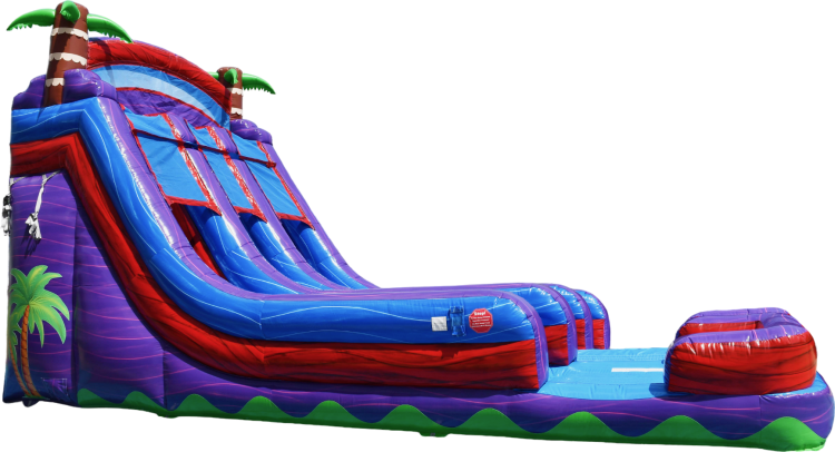 18' Double Lane Red Tropical Kraze